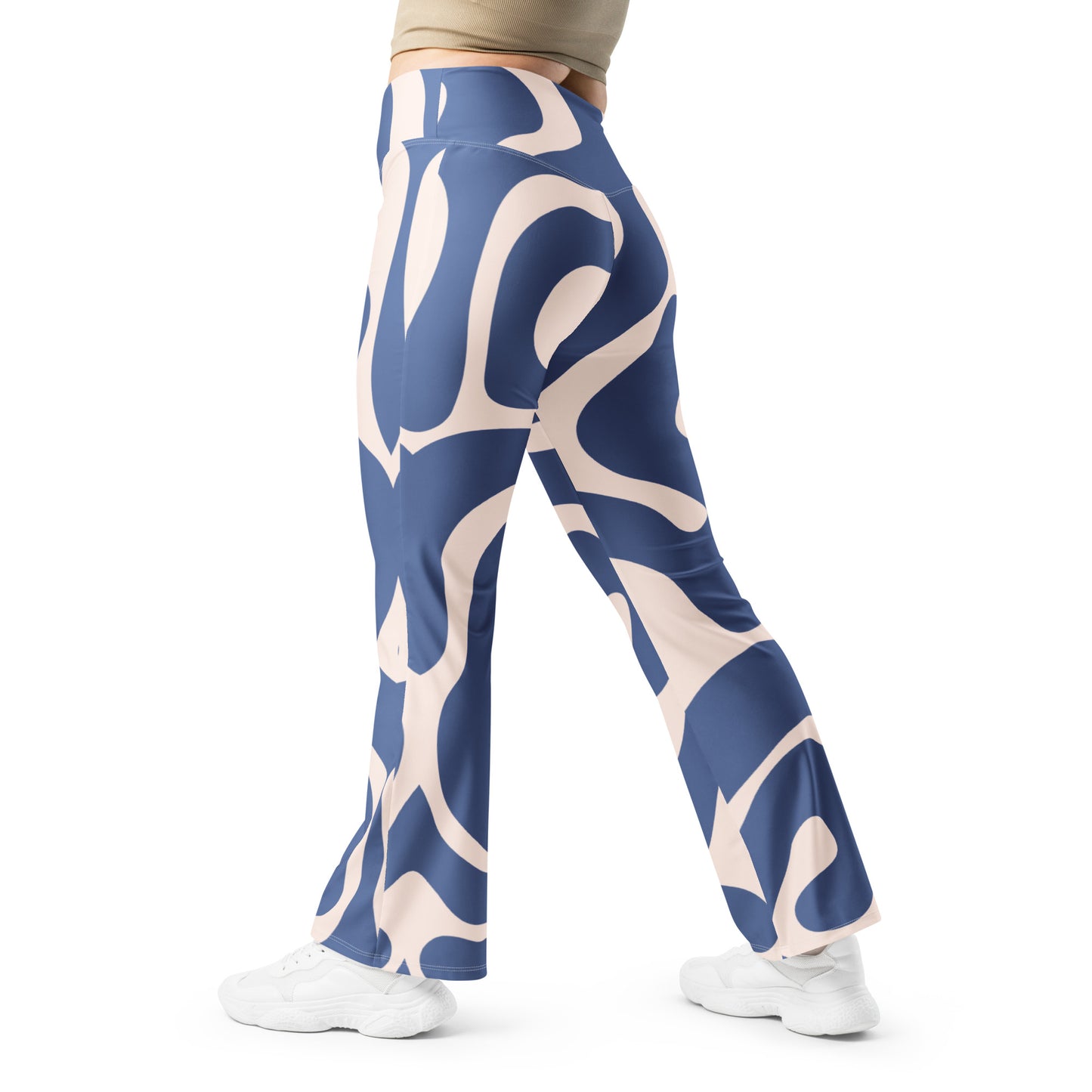 Von Matisse inspirierte Flare-Leggings