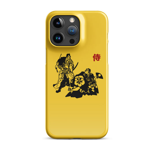 The Samurai Yellow case for iPhone®