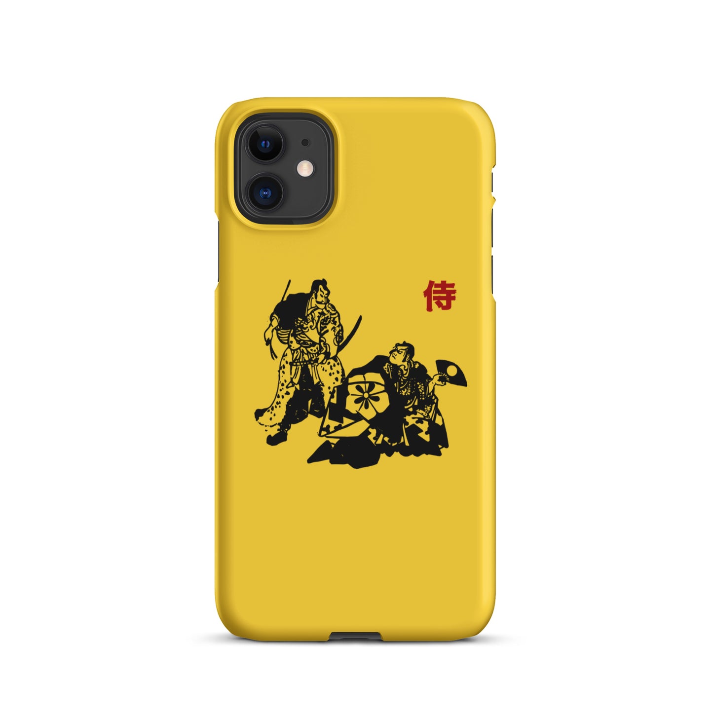 Die Samurai-Gelb-Hülle für das iPhone®