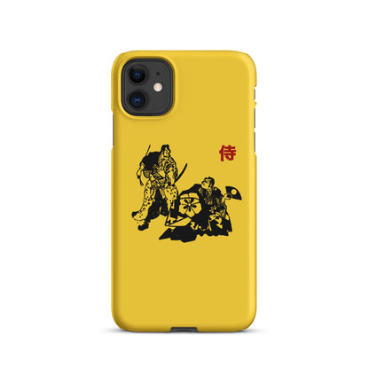 Die Samurai-Gelb-Hülle für das iPhone®